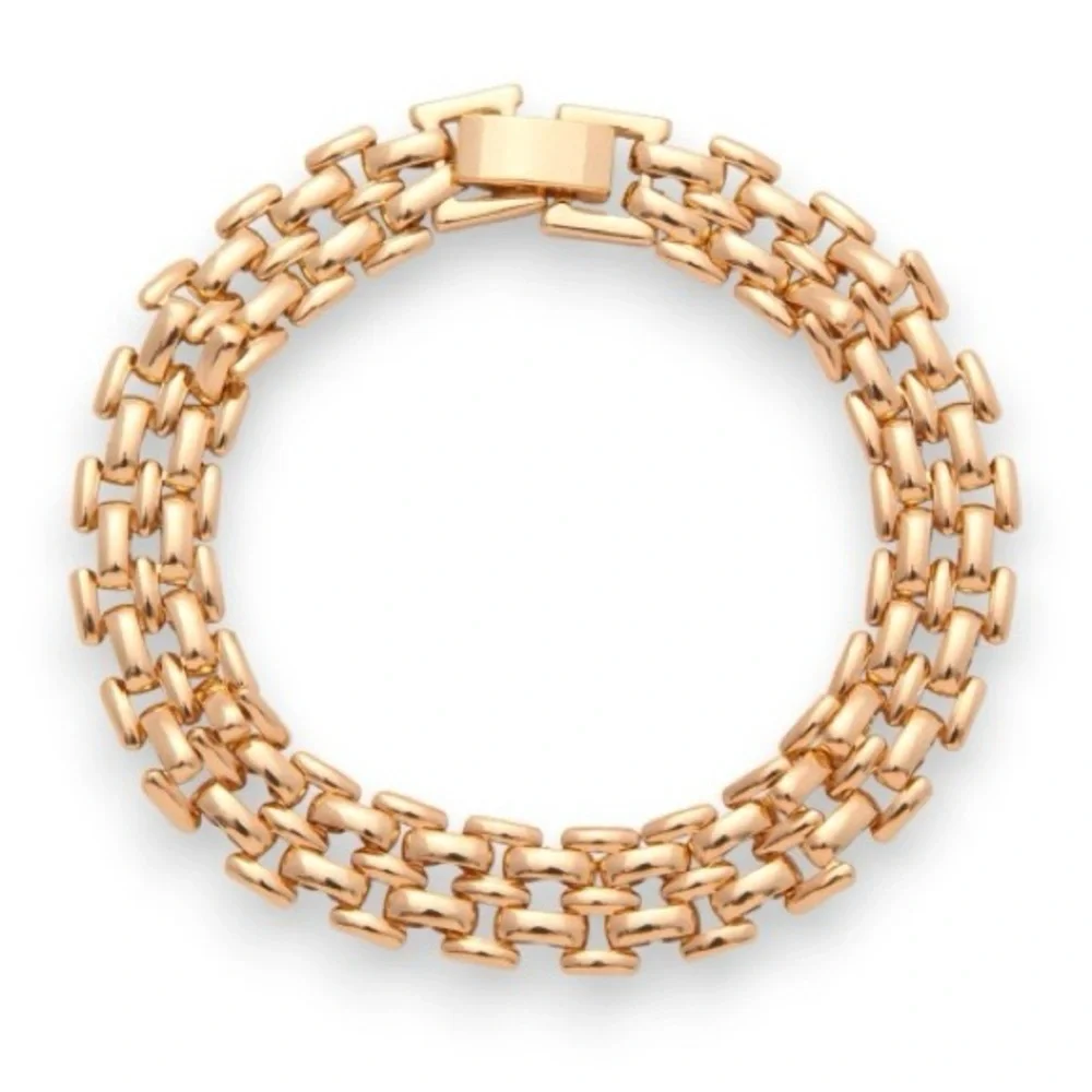 Gold Panther Chain Bracelet (7026)